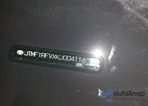 2019 Toyota Rav4 Le z USA, uszkodzony, nr VIN JTMF1RFVXKJ004116